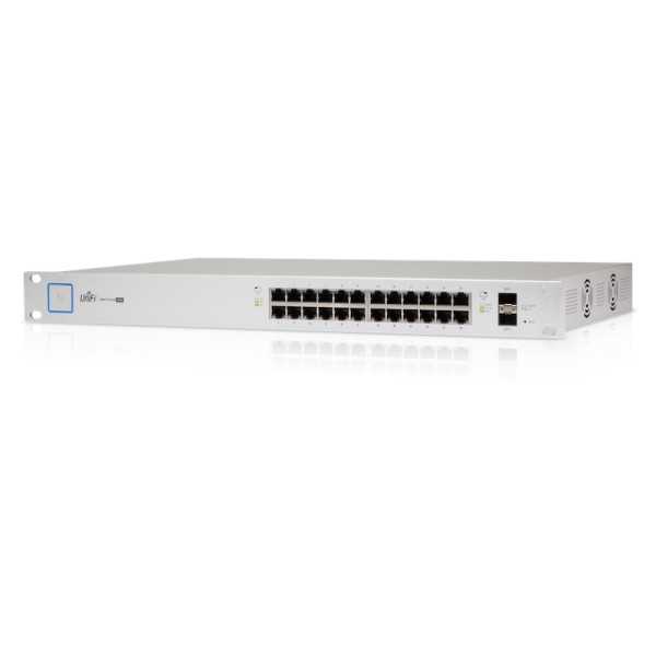 Ubiquiti US-24-250W žiniatinklio valdomas, montuojamas ant stovo, 1 Gbps (RJ-45) prievadų kiekis 24, SFP prievadų kiekis 2