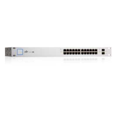 Ubiquiti US-24-250W Web managed, Rackmountable, 1 Gbps (RJ-45) ports quantity 24, SFP ports quantity 2