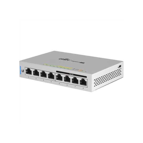 Ubiquiti Switch Unifi US-8-60W PoE 802.3 af, Web managed, Desktop, 1 Gbps (RJ-45) ports quantity 8, Power supply type internal 6