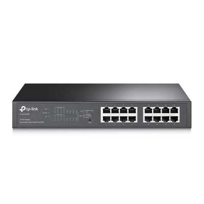 TP-LINK Switch TL-SG1016PE Web Managed, Desktop/Rackmountable, 1 Gbps (RJ-45) ports quantity 16, PoE+ ports quantity 8