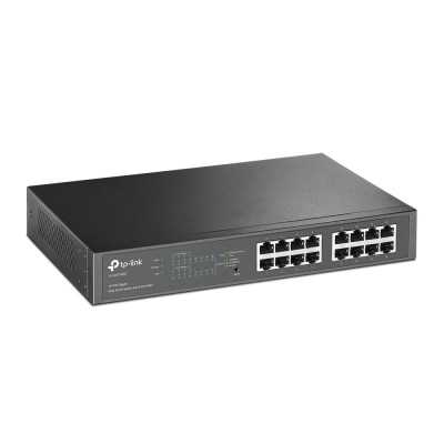 TP-LINK Switch TL-SG1016PE Web Managed, Desktop/Rackmountable, 1 Gbps (RJ-45) ports quantity 16, PoE+ ports quantity 8