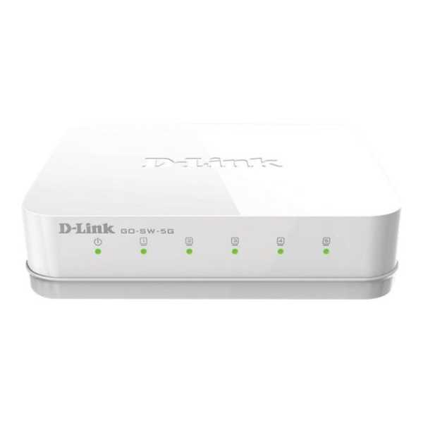 D-Link Switch GO-SW-5G/E Unmanaged, Desktop, 1 Gbps (RJ-45) ports quantity 5