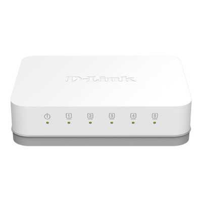 D-Link Switch GO-SW-5G/E Unmanaged, Desktop, 1 Gbps (RJ-45) ports quantity 5