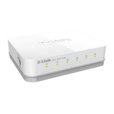 D-Link Switch GO-SW-5G/E Unmanaged, Desktop, 1 Gbps (RJ-45) ports quantity 5