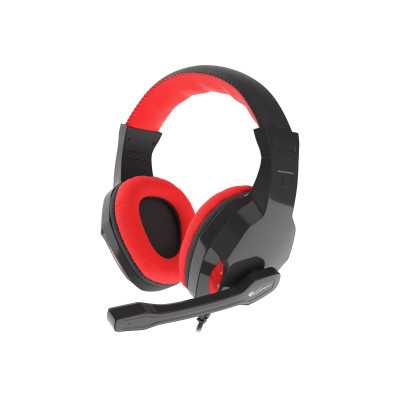 GENESIS ARGON 110 Gaming Headset, On-Ear, Wired, Microphone, Black/Red