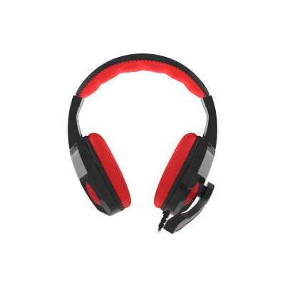 GENESIS ARGON 110 Gaming Headset, On-Ear, Wired, Microphone, Black/Red