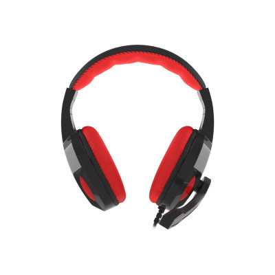 GENESIS ARGON 110 Gaming Headset, On-Ear, Wired, Microphone, Black/Red