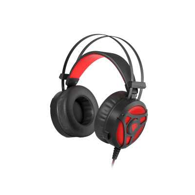 Genesis Gaming Headset Neon 360 Stereo Built-in microphone, Black/Red, Wired