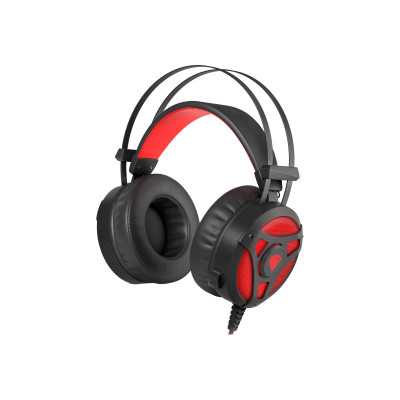 Genesis Gaming Headset Neon 360 Stereo Built-in microphone, Black/Red, Wired