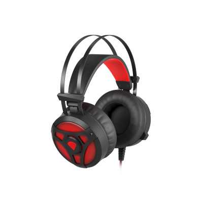 Genesis Gaming Headset Neon 360 Stereo Built-in microphone, Black/Red, Wired