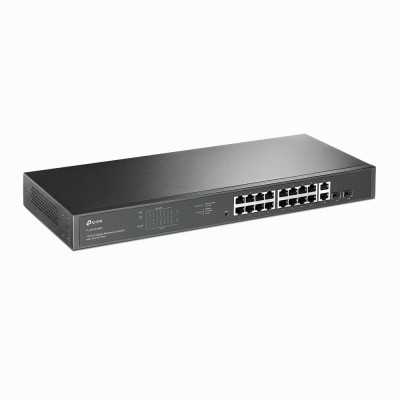 TP-LINK Switch TL-SG1218MP Unmanaged, Rackmountable, 10/100 Mbps (RJ-45) ports quantity 18, PoE+ ports quantity 16