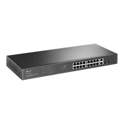 TP-LINK Switch TL-SG1218MP Unmanaged, Rackmountable, 10/100 Mbps (RJ-45) ports quantity 18, PoE+ ports quantity 16