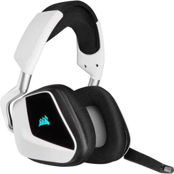 Corsair Premium Gaming Headset VOID RGB ELITE Built-in microphone, Black/White, Over-Ear