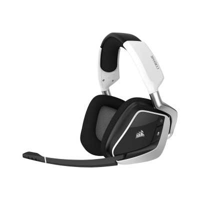 Corsair Premium Gaming Headset VOID RGB ELITE Built-in microphone, Black/White, Over-Ear