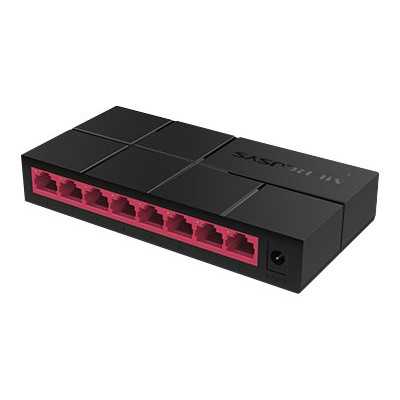 Mercusys Switch MS108G Unmanaged, Desktop, Power supply type External, Ethernet LAN (RJ-45) ports 8