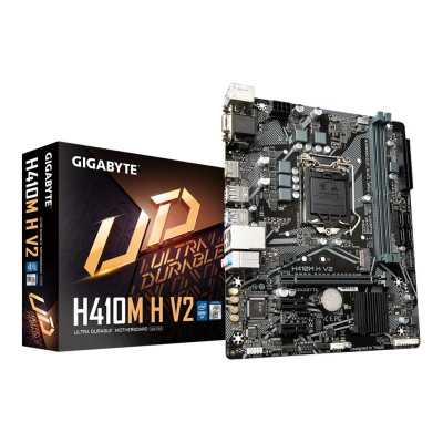 Gigabyte H410M H V2 1.0 M/B Processor family Intel, Processor socket LGA1200, DDR4 DIMM, Memory slots 2, Supported hard disk dri