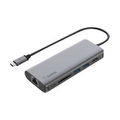 Belkin USB-C 6-in-1 Multiport Adapter AVC008btSGY