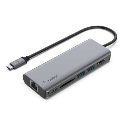 Belkin USB-C 6-in-1 Multiport Adapter AVC008btSGY