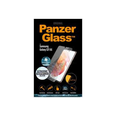 PanzerGlass Samsung, Galaxy S21 5G, Glass, Clear, Case Friendly