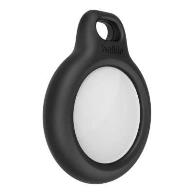 Belkin Secure Holder with Key Ring for AirTag Black