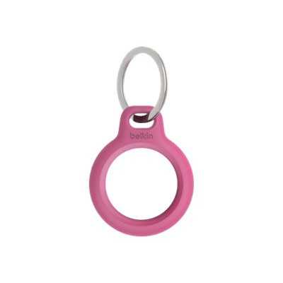 Belkin Secure Holder with Key Ring for AirTag Pink