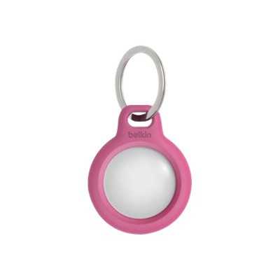 Belkin Secure Holder with Key Ring for AirTag Pink