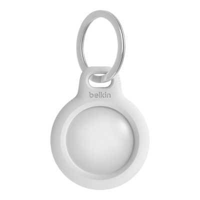 Belkin Secure Holder with Key Ring for AirTag white