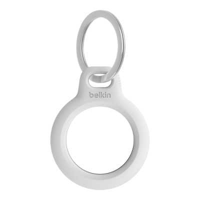 Belkin Secure Holder with Key Ring for AirTag white