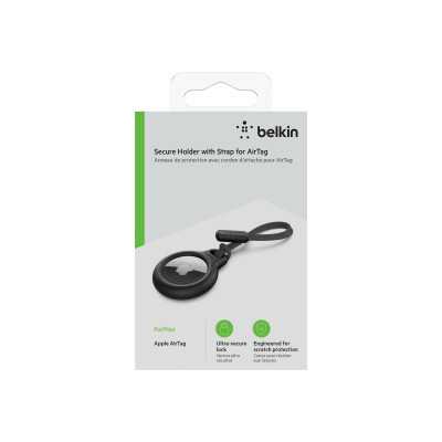 Belkin Secure Holder with Strap for AirTag Black