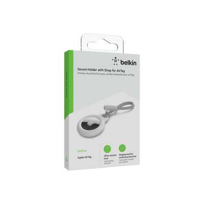 Belkin Secure Holder with Strap for AirTag White