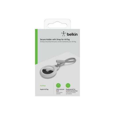 Belkin Secure Holder with Strap for AirTag White