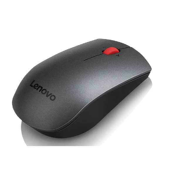 Lenovo 4X30H56887 Wireless, Professional Laser Mouse, Black (Batteries not Included)