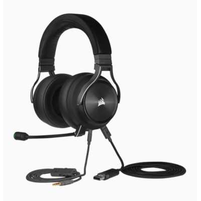 Corsair High-Fidelity Gaming Headset VIRTUOSO RGB WIRELESS XT Built-in microphone, Over-Ear, Black