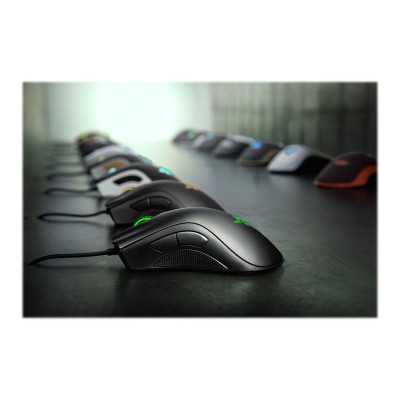 Razer Essential Ergonomic Gaming mouse DeathAdder, Infrared, 3500 DPI, Black