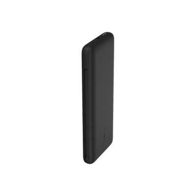 Belkin BOOST CHARGE Plus Power Bank 10000 mAh, Integrated LTG and USB-C cables, Black, 18 W