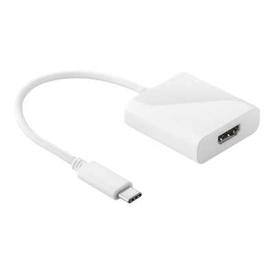 Goobay USB-C HDMI adapter 66259 White, HDMI female (Type A), USB-C male