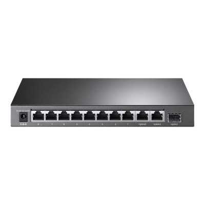 TP-LINK 10-Port Gigabit Easy Smart Switch with 8-Port PoE+ TL-SG1210MP Unmanaged, Desktop, Power supply type External, Ethernet 