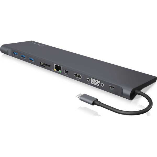 Raidsonic Icy Box IB-DK2102-C DockingStation USB 3.0 Type-C“