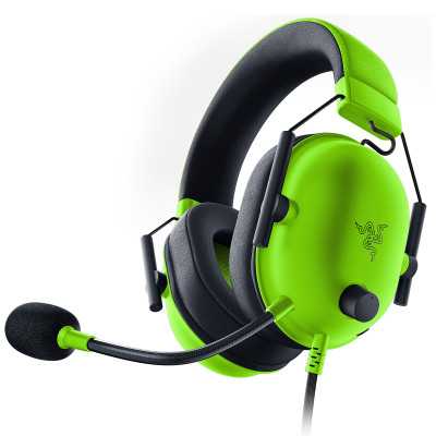 Razer Gaming Headset BlackShark V2 X Built-in microphone, Green, Wired