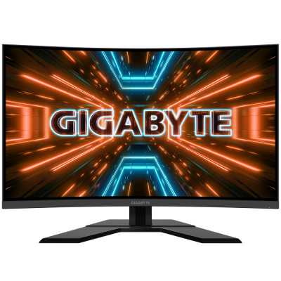 Gigabyte Gaming Monitor G32QC A 31.5 ", VA, QHD, 2 560 x 1440 pixels, 1 ms, 350 cd/m , Black, 165 Hz, HDMI ports quantity 2