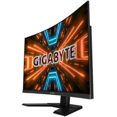 Gigabyte Gaming Monitor G32QC A 31.5 ", VA, QHD, 2 560 x 1440 pixels, 1 ms, 350 cd/m , Black, 165 Hz, HDMI ports quantity 2