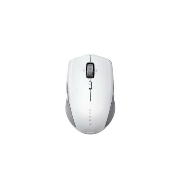 Razer Productivity Mouse Pro Click Mini, optinė, 12000 DPI, belaidis ryšys, balta