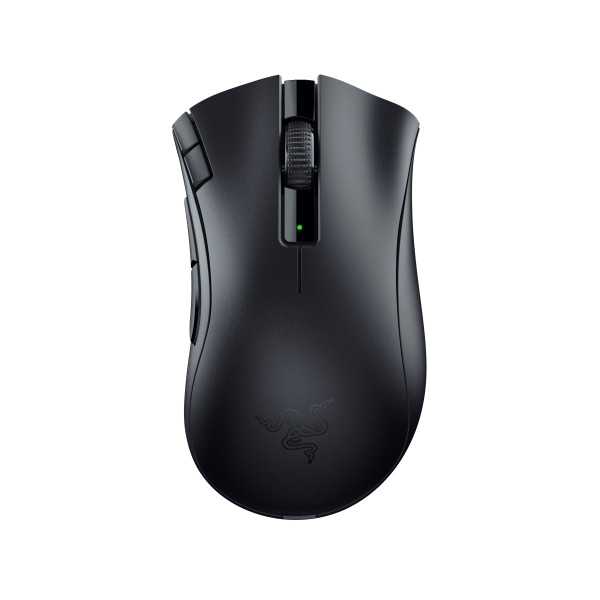 Razer Ergonominė žaidimų pelė DeathAdder V2 X HyperSpeed, optinė, 14000 DPI, belaidė jungtis, juoda