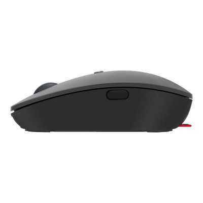 Lenovo Go USB-C Wireless Mouse Rechargeable 4.2V Li-Io battery, Black