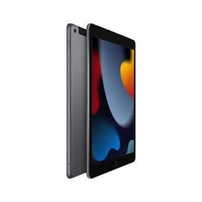 Apple iPad 10.2" 9th Gen Space Grey, Retina IPS LCD, A13 Bionic, 3 GB, 256 GB, Wi-Fi, 12 MP, 8 MP, Bluetooth, 4.2, iPadOS, 15, 1