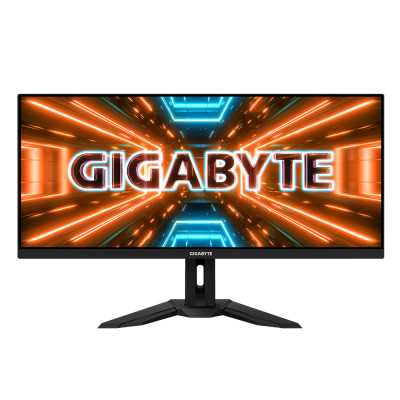 Gigabyte Gaming Monitor M34WQ-EK 34 ", IPS, WQHD, 3440 x 1440, 21:9, 1 ms, 400 cd/m , HDMI ports quantity 2, 144 Hz