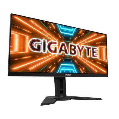 Gigabyte Gaming Monitor M34WQ-EK 34 ", IPS, WQHD, 3440 x 1440, 21:9, 1 ms, 400 cd/m , HDMI ports quantity 2, 144 Hz