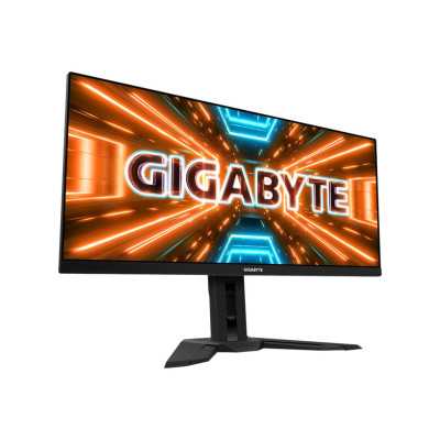 Gigabyte Gaming Monitor M34WQ-EK 34 ", IPS, WQHD, 3440 x 1440, 21:9, 1 ms, 400 cd/m , HDMI ports quantity 2, 144 Hz