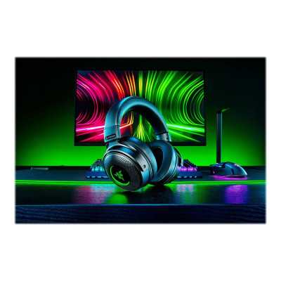 Razer Gaming Headset Kraken V3 Pro Built-in microphone, Black, Wireless, Noise canceling, Wireless