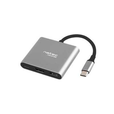 Natec Multi-Port Adapter, Fowler, USB-C, HDMI, USB 3.0